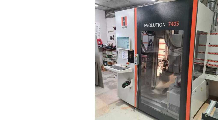 Jong gebruikte HolzHer Evolution