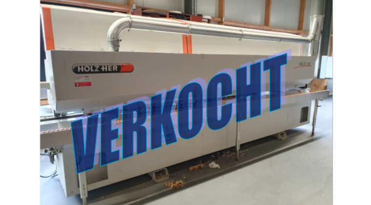 Gebruikte HolzHer Arcus 1334 kantenaanlijmmachine