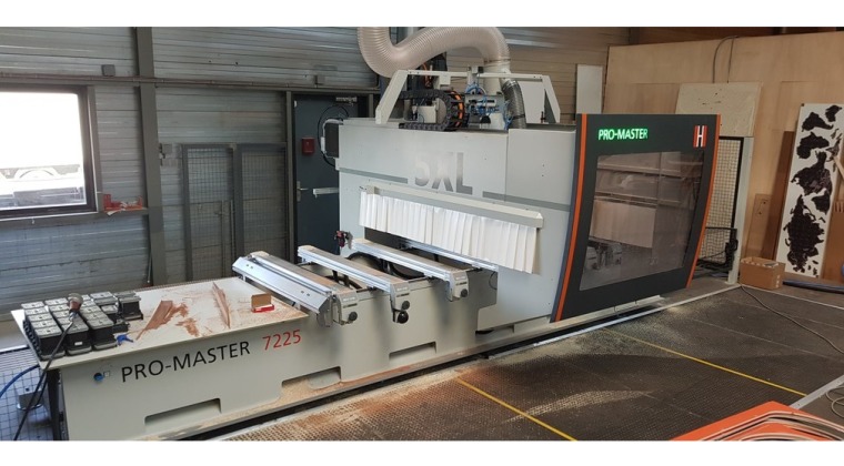 HolzHer Promaster 7225 CNC machine te Ridderkerk december 2019